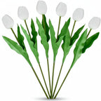 Realistic Touch Tulip Bouquet with Artificial Flowers for Mother's Day