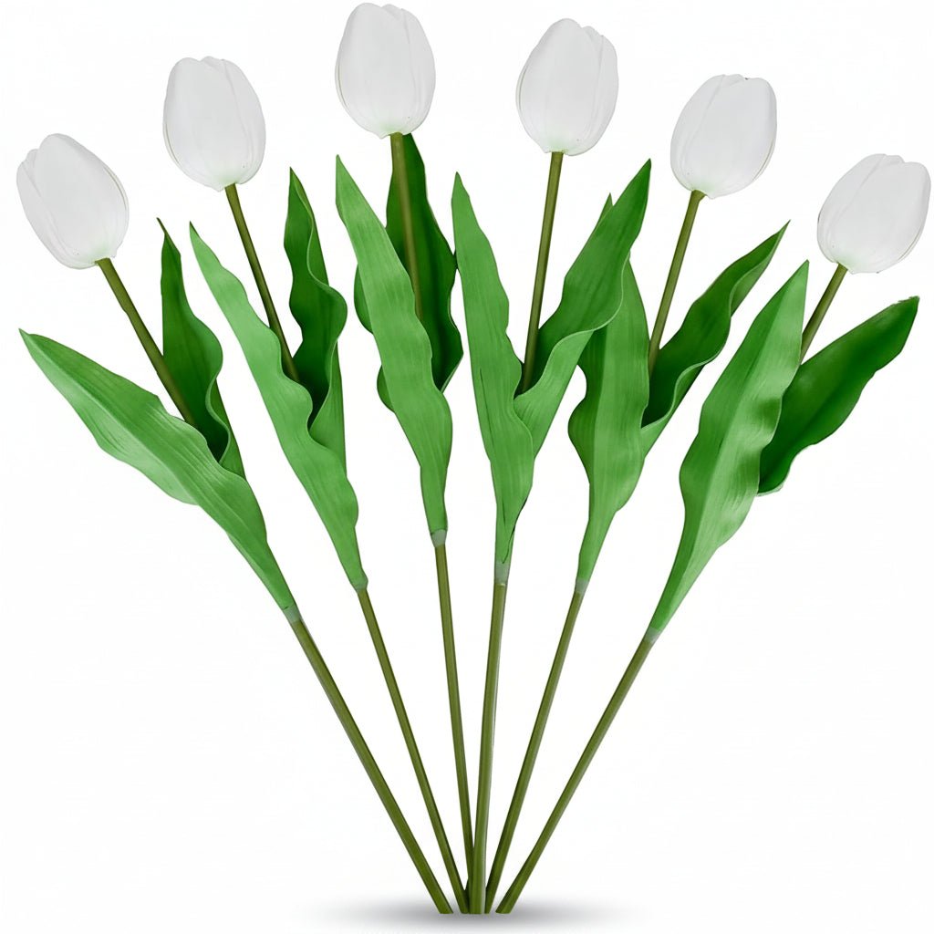 Realistic Touch Tulip Bouquet with Artificial Flowers for Mother's Day