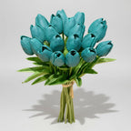 Realistic Touch Tulip Bouquet with Artificial Flowers for Mother's Day