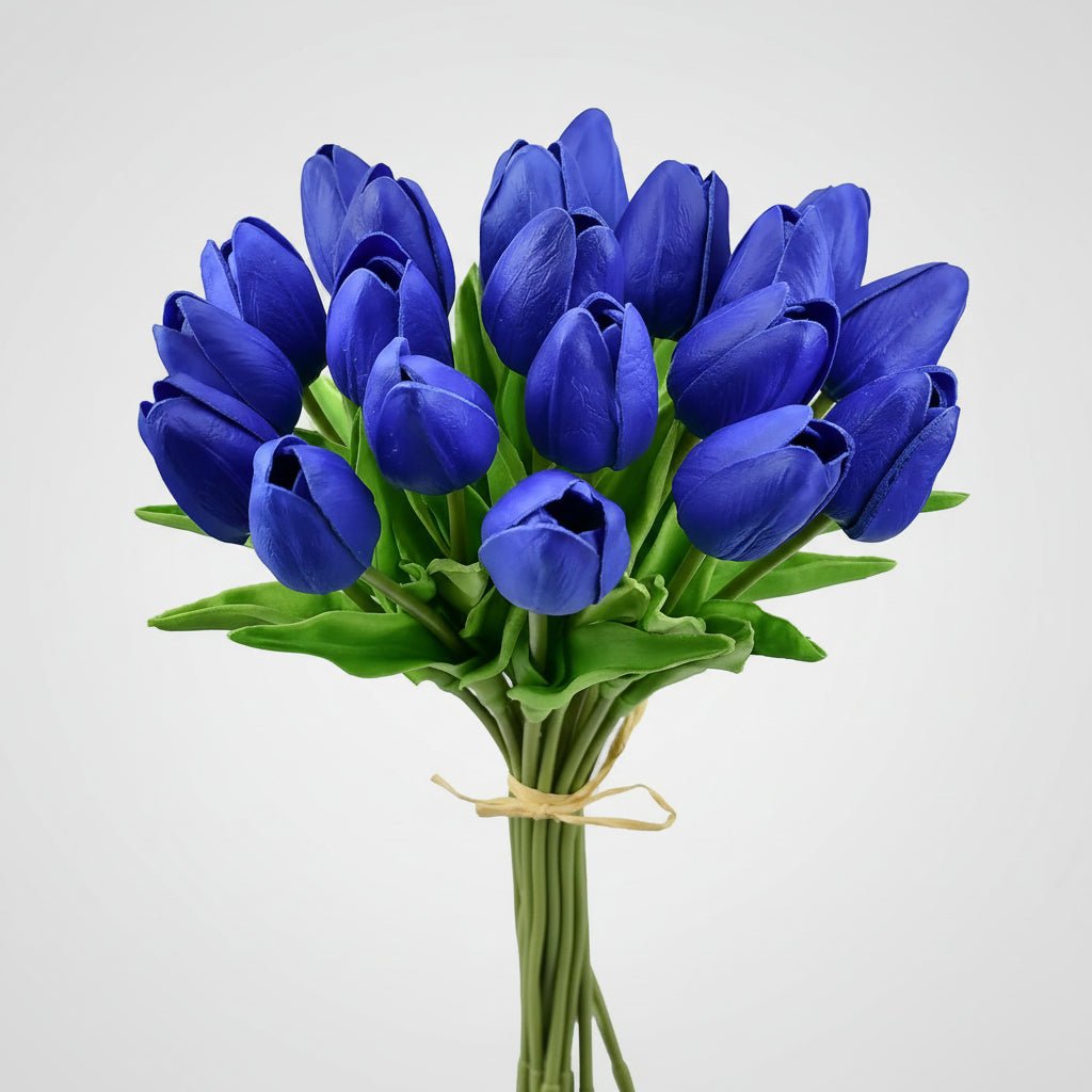 Realistic Touch Tulip Bouquet with Artificial Flowers for Mother's Day