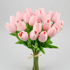 Realistic Touch Tulip Bouquet with Artificial Flowers for Mother's Day