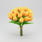 Realistic Touch Tulip Bouquet with Artificial Flowers for Mother's Day