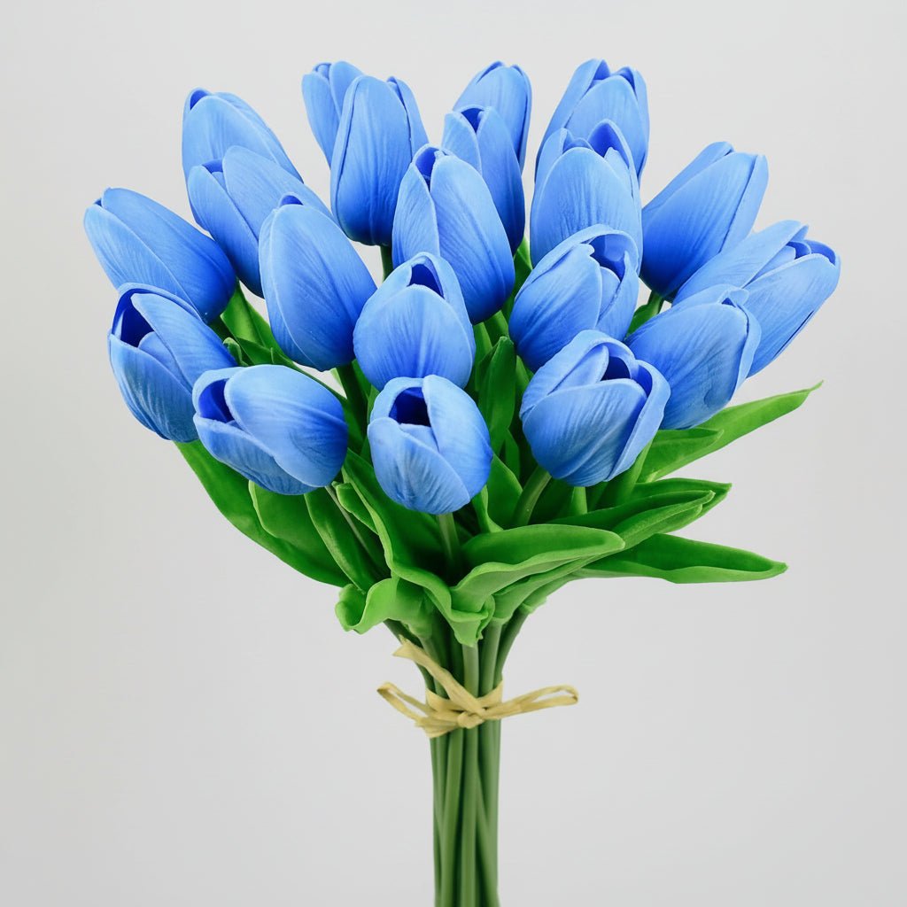 Realistic Touch Tulip Bouquet with Artificial Flowers for Mother's Day