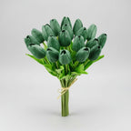 Realistic Touch Tulip Bouquet with Artificial Flowers for Mother's Day