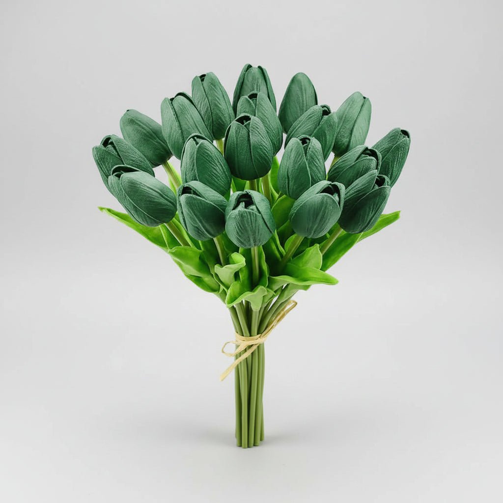 Realistic Touch Tulip Bouquet with Artificial Flowers for Mother's Day