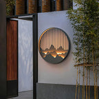 Outdoor Wall Lamp with LED for Mountain Settings