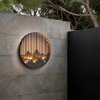 Outdoor Wall Lamp with LED for Mountain Settings