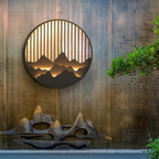 Outdoor Wall Lamp with LED for Mountain Settings