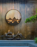 Outdoor Wall Lamp with LED for Mountain Settings