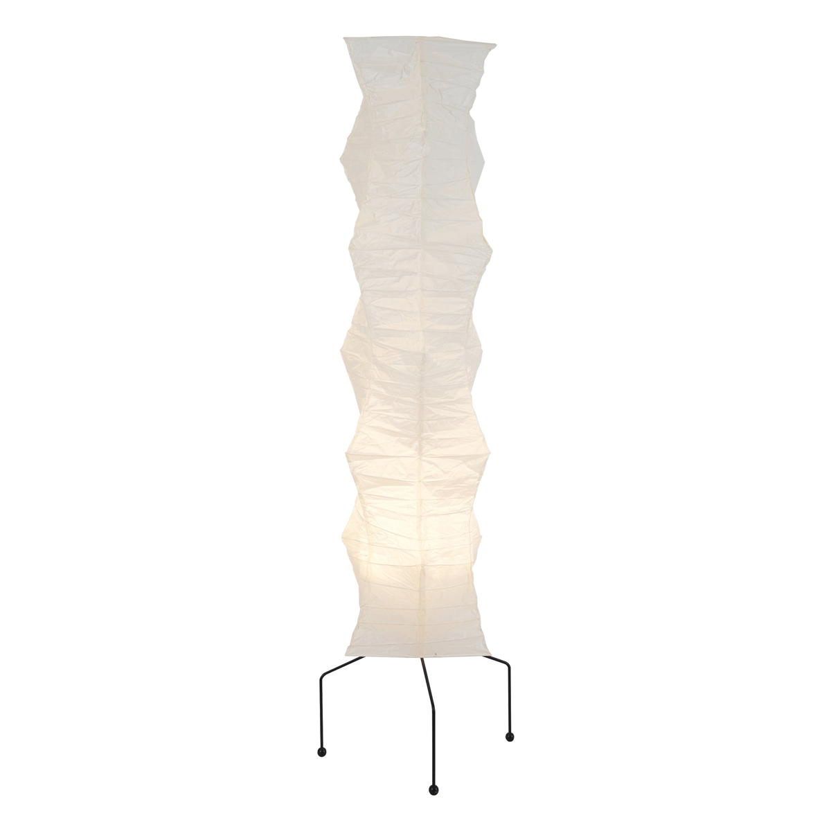 Elegant Modern Rice Paper Floor Lamp for Living Room - MulberryGlow Style
