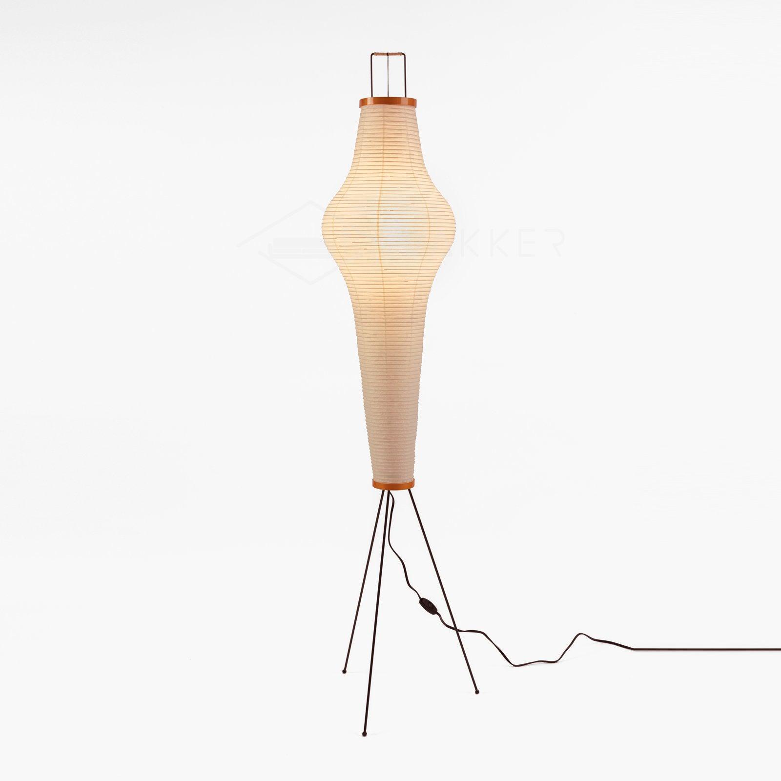 Elegant Modern Rice Paper Floor Lamp for Living Room - MulberryGlow Style