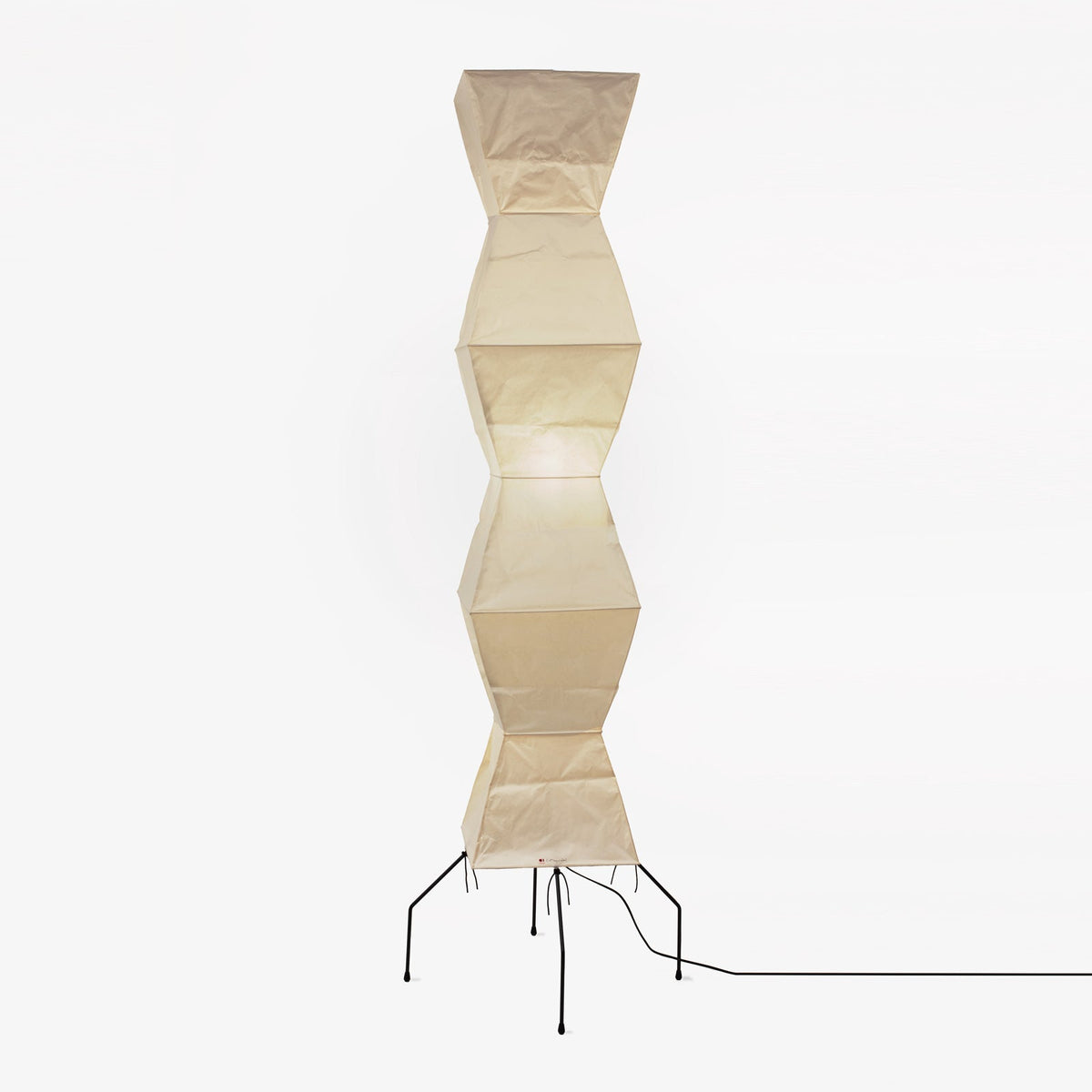 Elegant Modern Rice Paper Floor Lamp for Living Room - MulberryGlow Style