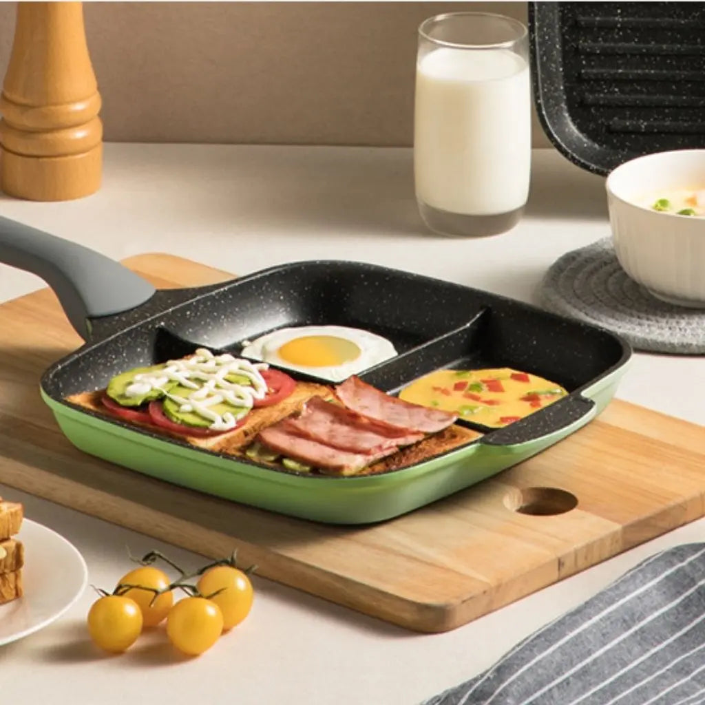 Versatile Divided Breakfast Skillet