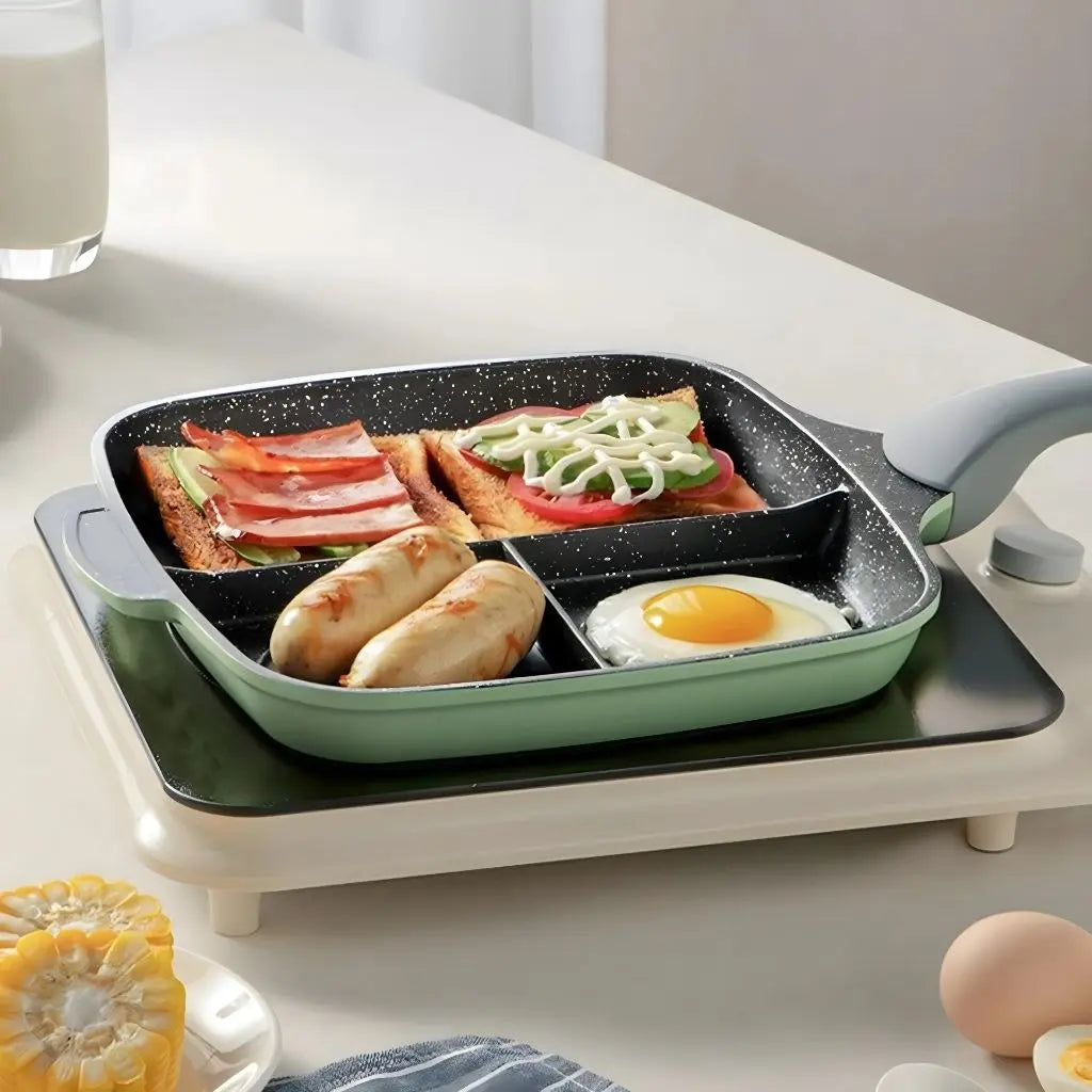 Versatile Divided Breakfast Skillet