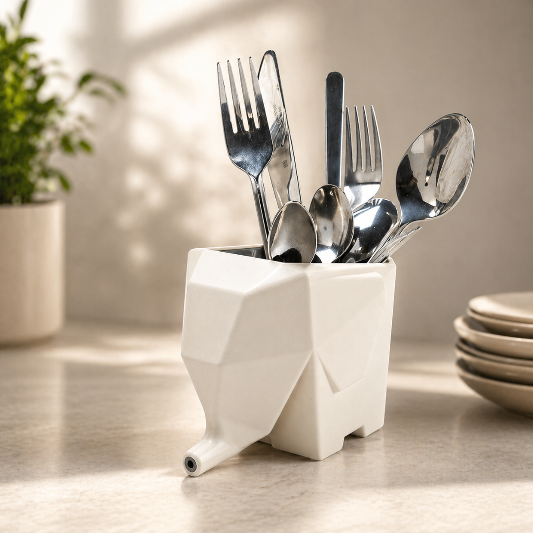 Kitchen and Bath Drainage Solution with Elephant Design