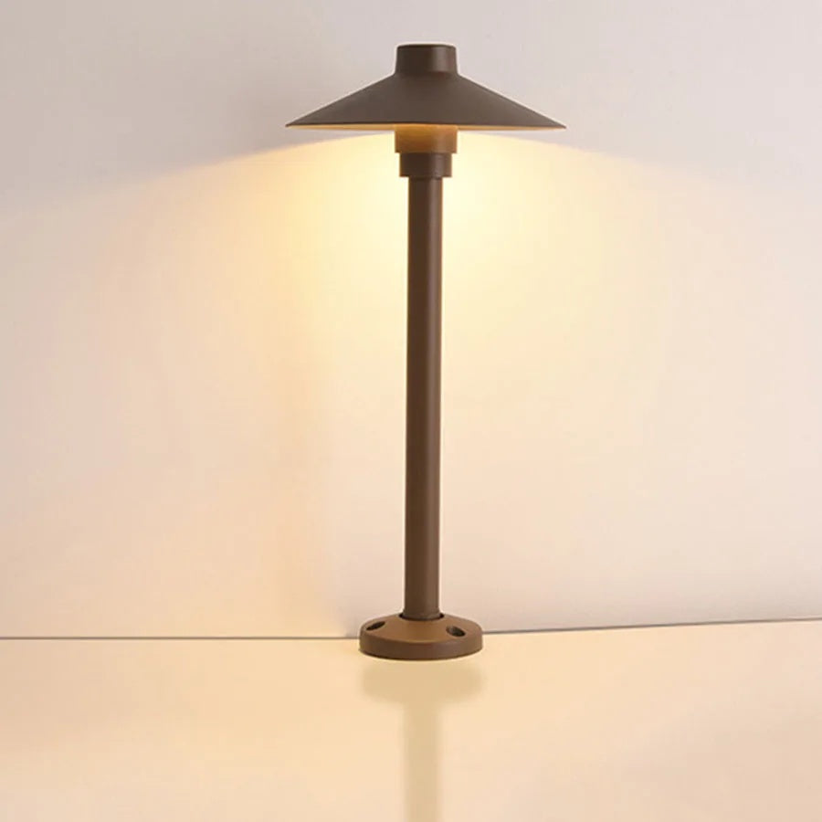 Outdoor Pathway Light in Mushroom Design