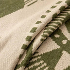 Tribal Pattern Sofa Cover in Soft Chenille Fabric