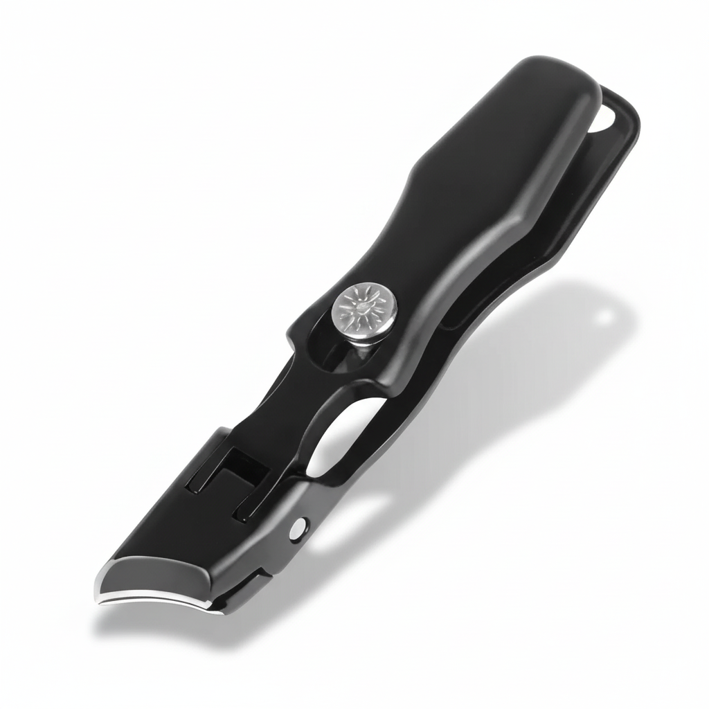 Heavy-Duty Stainless Steel Nail Trimmer with Wide Jaw Clippers