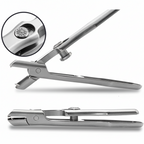 Heavy-Duty Stainless Steel Nail Trimmer with Wide Jaw Clippers