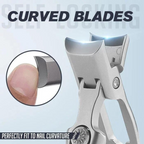 Heavy-Duty Stainless Steel Nail Trimmer with Wide Jaw Clippers