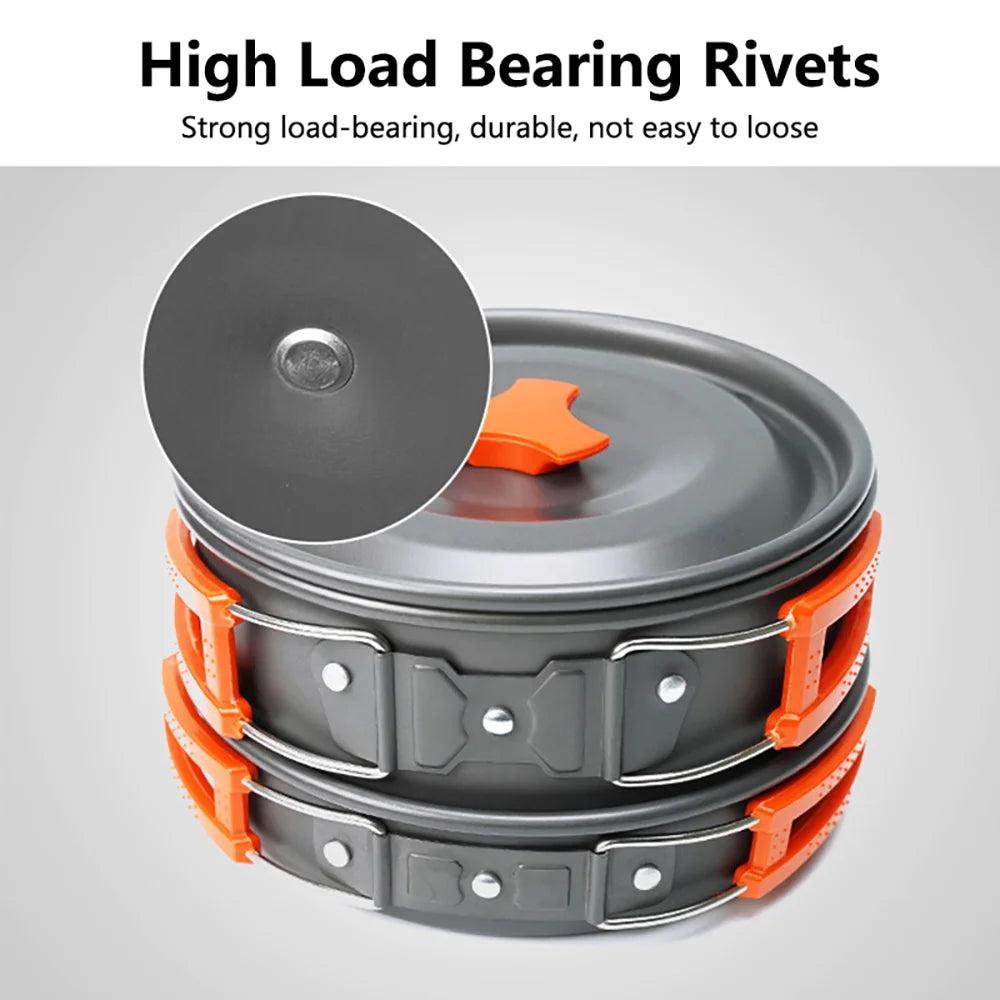 Explorer's Essential Camping Cookware Set | Compact & Durable
