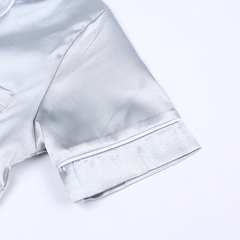 Sleepwear Set for Kids - Button-Up Top and Pants