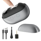 Rechargeable Electric Nail Clipper with LED Light for Grooming