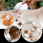 Rechargeable Electric Nail Clipper with LED Light Trimmer