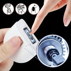 Rechargeable Electric Nail Clipper with LED Light Trimmer