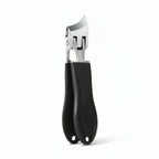 Stainless Steel Nail Clippers with Wide Jaw and Splash Guard