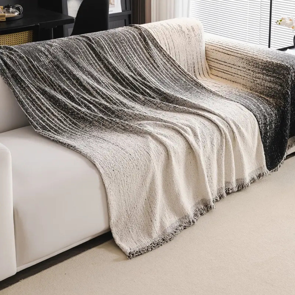 Pet-Friendly Chenille Sofa Slipcover - Soft Fabric Protection