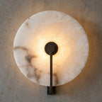 LED Wall Light in Natural Alabaster – Adjustable Color Temperature for Modern Spaces