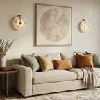 LED Wall Light in Natural Alabaster – Adjustable Color Temperature for Modern Spaces