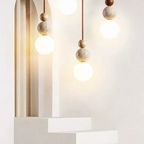 Organic Stone Pendant Light for Modern Homes