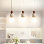 Organic Stone Pendant Light for Modern Homes