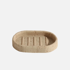 Beige Natural Travertine Stone Bathroom Accessory Collection