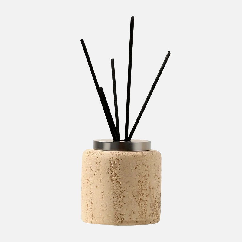 Beige Natural Travertine Stone Bathroom Accessory Collection