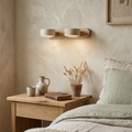 Adjustable LED Shade Natural Stone Wall Light – Modern Sconce for Home