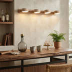 Adjustable LED Shade Natural Stone Wall Light – Modern Sconce for Home