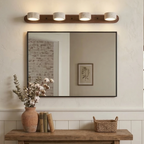 Adjustable LED Shade Natural Stone Wall Light – Modern Sconce for Home