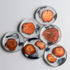 Waterproof and Heat-Resistant Coasters – Unique Pine Wood and Resin Design