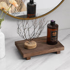 Rustic Elegance Wooden Showcase Tray