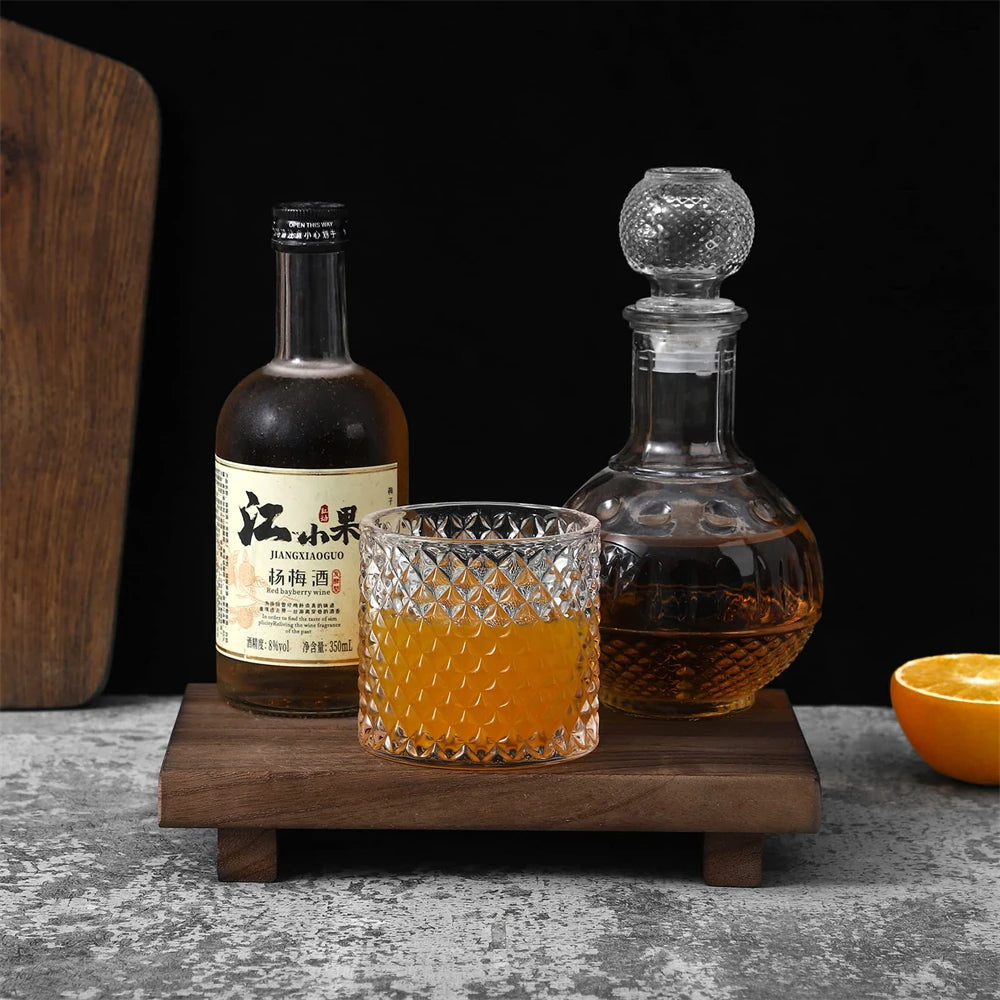 Rustic Elegance Wooden Showcase Tray