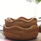 Eco-Friendly Bamboo Fruit Holder for Stylish Storage