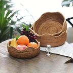 Eco-Friendly Bamboo Fruit Holder for Stylish Storage