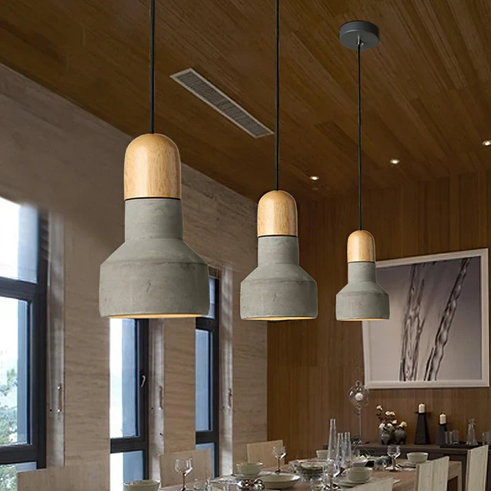 ScandiCraft Concrete Pendant Lights for Stylish Interiors