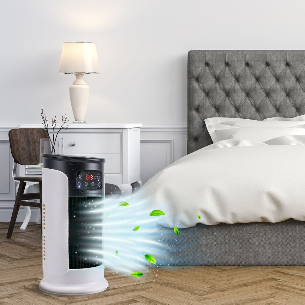 Compact Portable Air Conditioner on Wheels for Effective Room Cooling