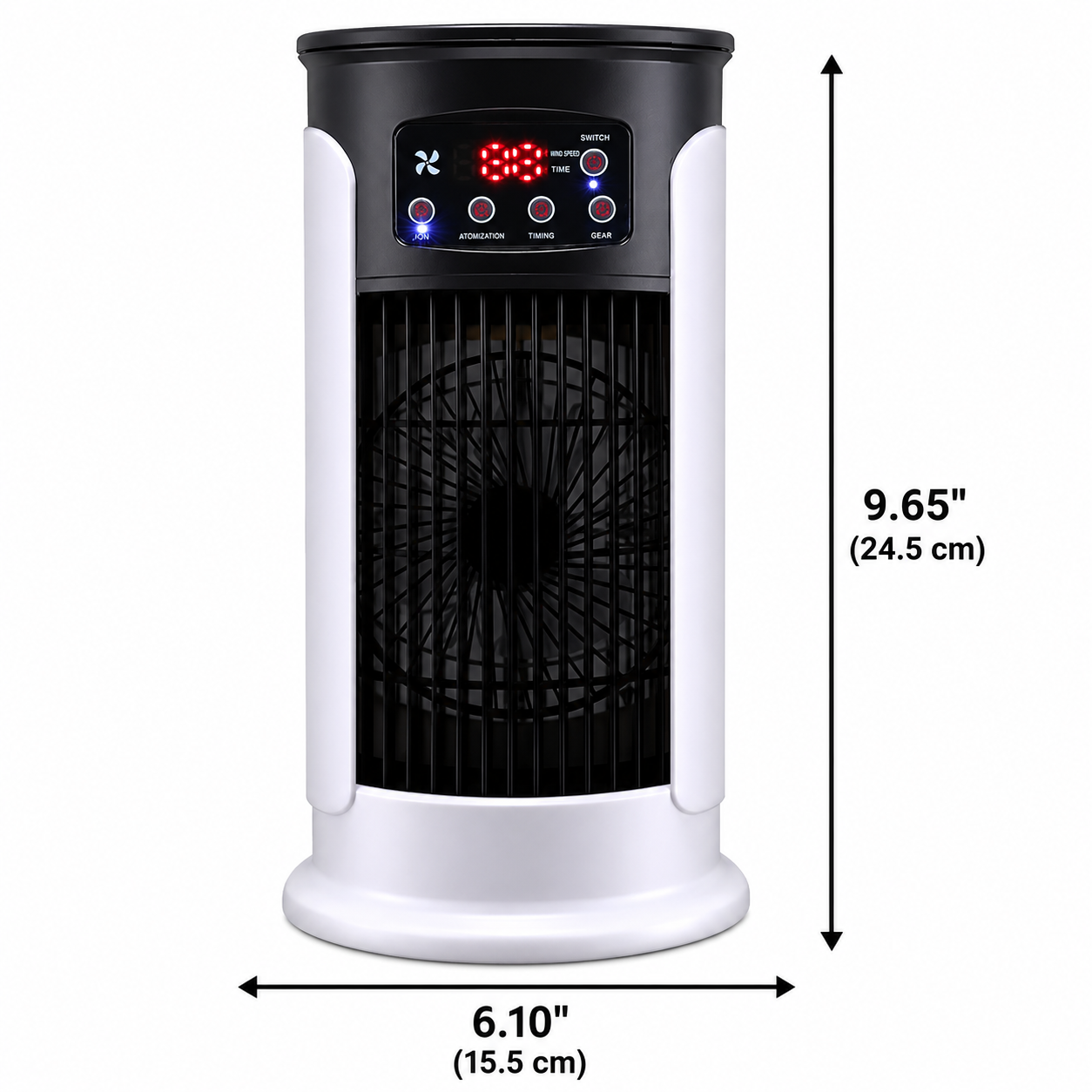 Compact Portable Air Conditioner on Wheels for Effective Room Cooling