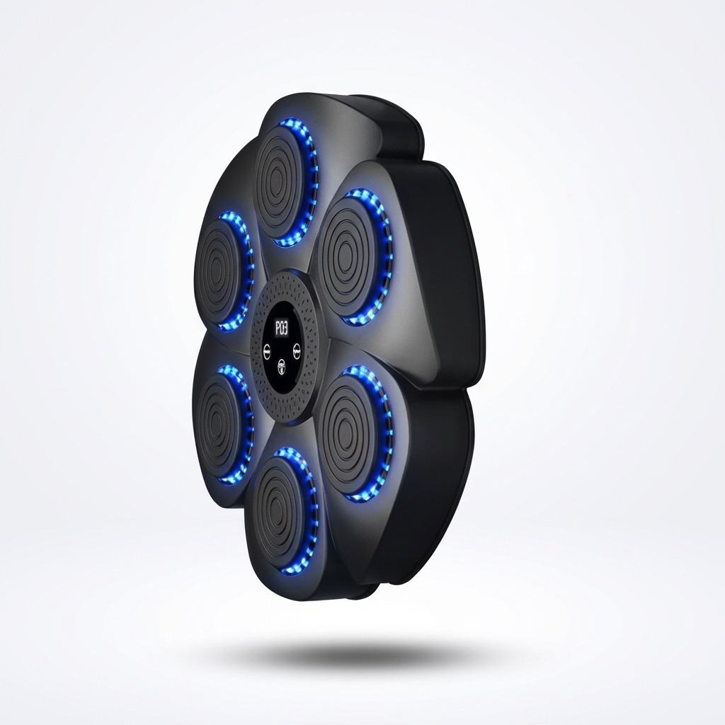 Interactive Boxing Pad with Rhythm Guidance and Targeting for Fitness Training