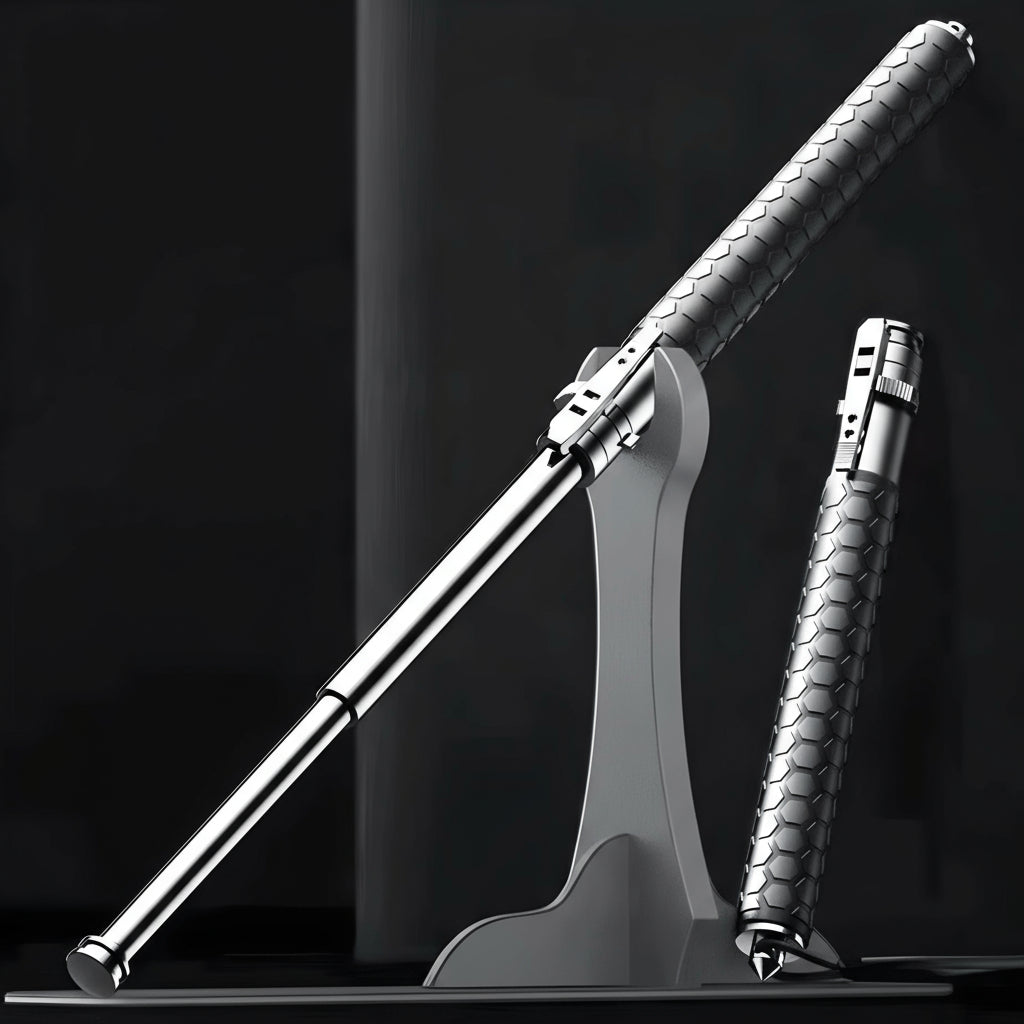 Automatic Walking Cane with Quick-Release Feature for Improved Support